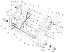 Page A Diagram and Parts List for 381-062 1987 MTD Tiller