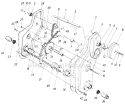 Page A Diagram and Parts List for 381-192 1987 MTD Tiller