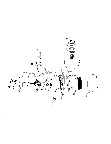 Part Location Diagram of 951-15671A MTD INSULATOR-CARB