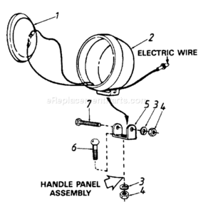 Page A Diagram and Parts List for 390-255-000 1991 MTD Snow Blower