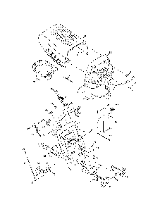 5 style hood with plenum Diagram and Parts List for 769-05404  MTD Lawn Tractor