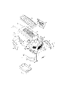 Hood/bumper Diagram and Parts List for 1417A3ZW099  MTD Lawn Tractor