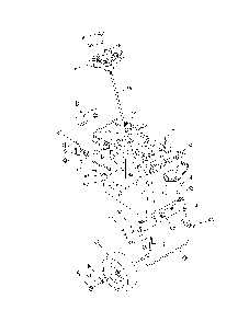 Steering Diagram and Parts List for 13AN771G731  MTD Lawn Tractor