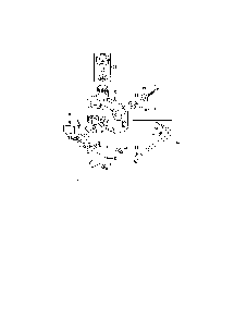 Fuel tank & mounting Diagram and Parts List for 1P65B0B-1  MTD Engine
