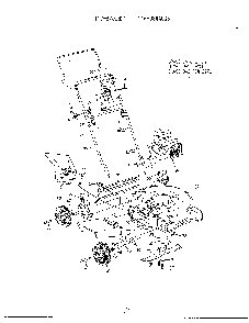 Form no. 770-96-1a Diagram and Parts List for 3709601  MTD Lawn Mower