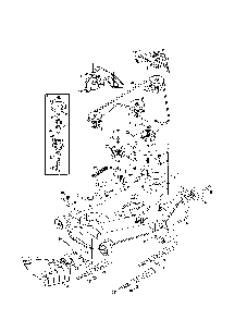 Deck/spindle Diagram and Parts List for 1417A3ZW099  MTD Lawn Tractor