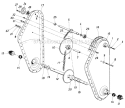 Page A Diagram and Parts List for 405-032 1987 MTD Tiller