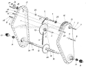 Page A Diagram and Parts List for 405-064 1988 MTD Tiller