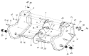 Page B Diagram and Parts List for 405-111 1987 MTD Tiller