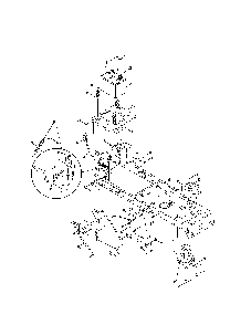 Frame/battery Diagram and Parts List for 13BL78XT299  MTD Lawn Tractor