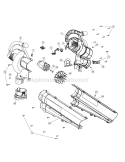 Part Location Diagram of 791-182417 MTD Vacuum Bag Assembly