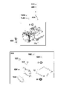 Cylinder Diagram and Parts List for 12AVB2R3791  MTD Lawn Mower