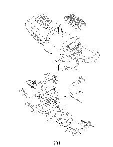 Bumper/hood Diagram and Parts List for 13AX795G031  MTD Lawn Tractor