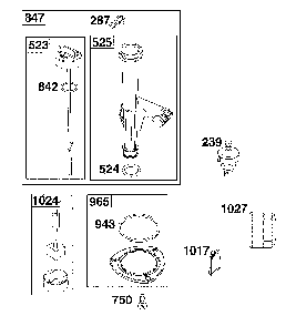 Lubrication Diagram and Parts List for 17ADFACS093  MTD Lawn Mower