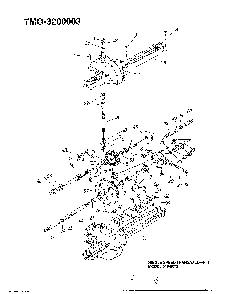 Single speed transaxle-r Diagram and Parts List for 3200003  MTD Lawn Tractor