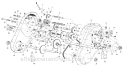 Page D Diagram and Parts List for 430-015 1988 MTD Tiller