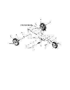 Wheel assembly - 520 Diagram and Parts List for 520-EDGER  MTD Edger