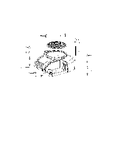 Air shield/debris shield Diagram and Parts List for 131278XS099  MTD Lawn Tractor