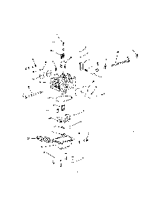 Carburetor Diagram and Parts List for 13AJA1ZS099  MTD Lawn Tractor