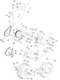 Page D Diagram and Parts List for 450-027 1987 MTD Snow Blower