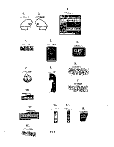 Decals Diagram and Parts List for 13AL79XT099  MTD Lawn Tractor