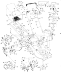 Page A Diagram and Parts List for 476B157 1989 MTD Lawn Mower