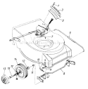 Page A Diagram and Parts List for 119-476R170/64255  MTD Lawn Mower