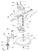 Part Location Diagram of 717-0419B MTD Lower Hsg. Half