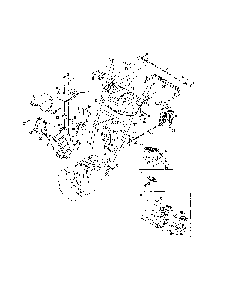 Chute/handles Diagram and Parts List for 31AS68SF799  MTD Snow Blower