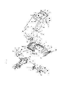 Part Location Diagram of 784-0208D MTD Shift Cover