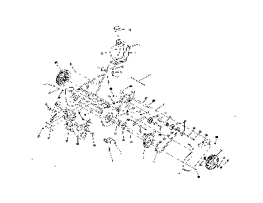 Part Location Diagram of 790-00216-0637 MTD Engine Bracket