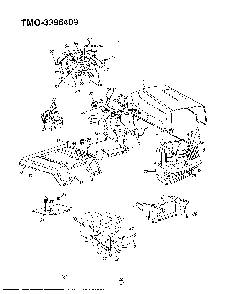 46" 18hp garden tractor page 2 Diagram and Parts List for 3396409  MTD Lawn Tractor