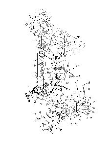 Transmission Diagram and Parts List for 14AP805K730  MTD Lawn Tractor
