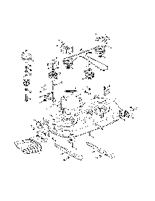 Mower deck/spindle pulley Diagram and Parts List for 13ATA1ZT099  MTD Lawn Tractor
