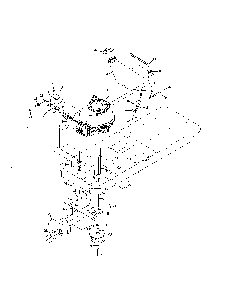 Part Location Diagram of 703-07712A MTD Heat Shield
