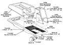 Page G Diagram and Parts List for 504-050 1987 MTD Lawn Tractor