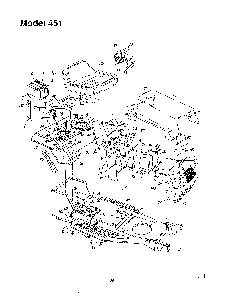 Lawn mower Diagram and Parts List for SKU3102806  MTD Lawn Mower