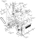 Page K Diagram and Parts List for 511-059E400 1991 MTD Lawn Mower