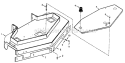 Page C Diagram and Parts List for 511-059M400 1991 MTD Lawn Mower