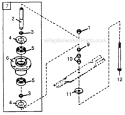 Page E Diagram and Parts List for 511-059M400 1991 MTD Lawn Mower