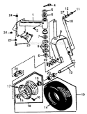 Page I Diagram and Parts List for 511-059M400 1991 MTD Lawn Mower