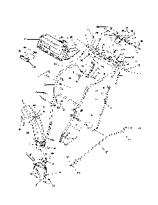 Handles/panel/chute Diagram and Parts List for 31AE6C3H131  MTD Snow Blower