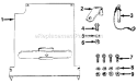 Page D Diagram and Parts List for 528 1987 MTD Lawn Tractor