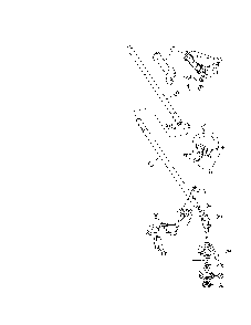 Upper, lower shaft/shield/handle Diagram and Parts List for 41DDZ12G799  MTD Trimmer