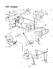 46" 18hp lawn tractor page 8 Diagram and Parts List for 33954A  MTD Lawn Tractor