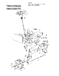 12/12.5 hp 42" lawn tractors Diagram and Parts List for 3395705  MTD Lawn Tractor