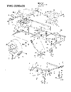 46" 18hp garden tractor page 8 Diagram and Parts List for 3395408  MTD Lawn Tractor