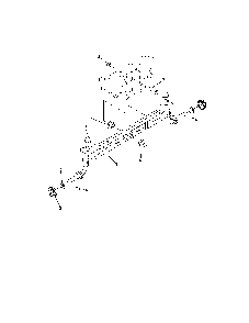 Front axle Diagram and Parts List for 13ATA1ZT099  MTD Lawn Tractor