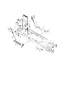 Deck lift Diagram and Parts List for 132QA1ZT099  MTD Lawn Tractor
