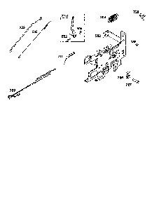 Controls Diagram and Parts List for 13AL77XT099  MTD Lawn Tractor